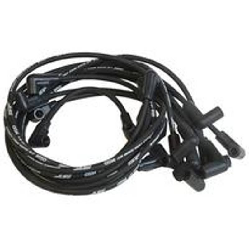 PLUGGKABEL FERDIG SETT 90° HEI SORT MSD