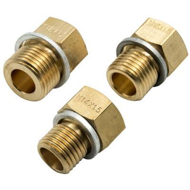 Hovedbilde FITTING OVERGANGER 5/8''-18 UNF TIL MM