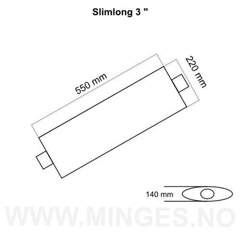 EKSOSPOTTE SLIMLONG 3 