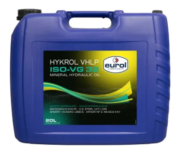 Hovedbilde HYDRAULIKKOLJE  HYKROL VHLP ISO 32 - 20 LITER