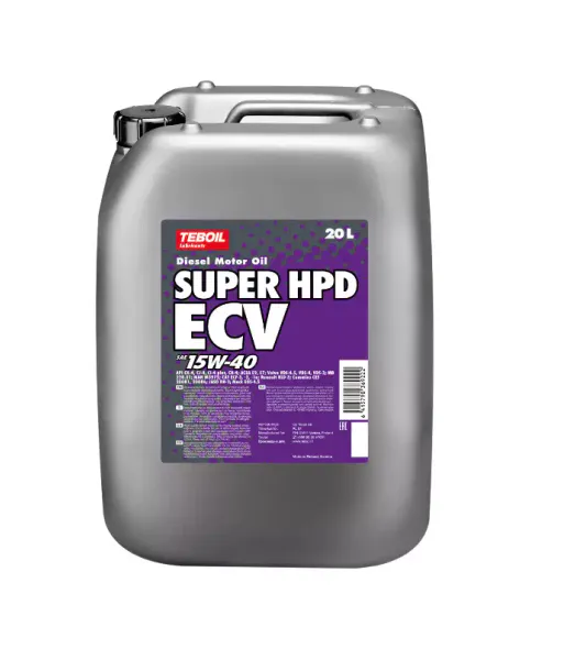 Hovedbilde TEBOIL 15W40 HPD EVC FULLSYNTETISK 20 LITER