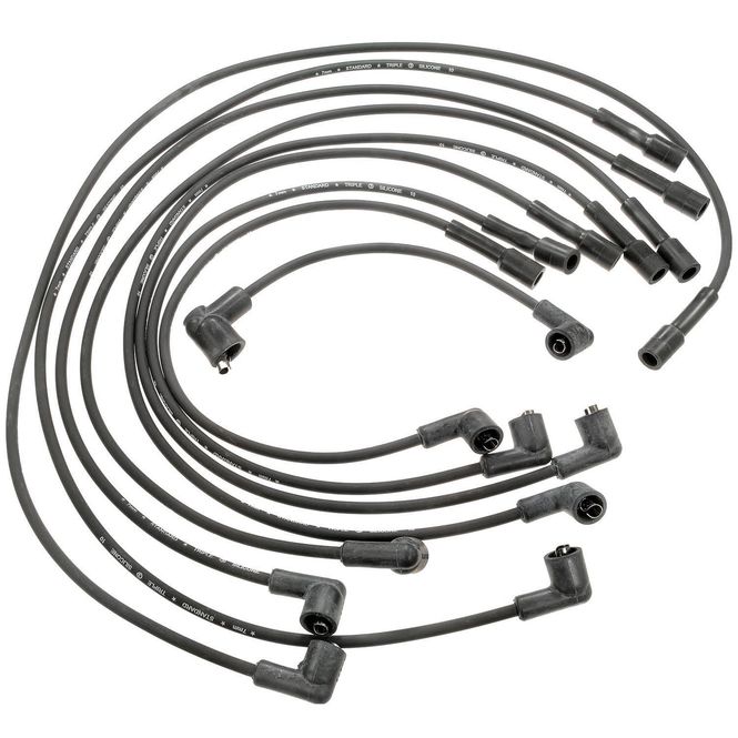 Hovedbilde PLUGGKABEL FERDIG SETT RETT SORT FEMALE