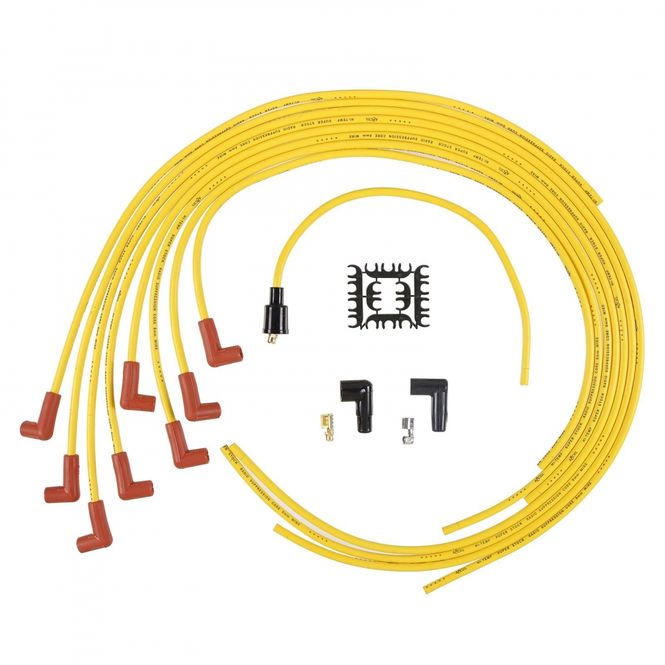 Hovedbilde PLUGGKABEL BYGGESETT 90° GUL