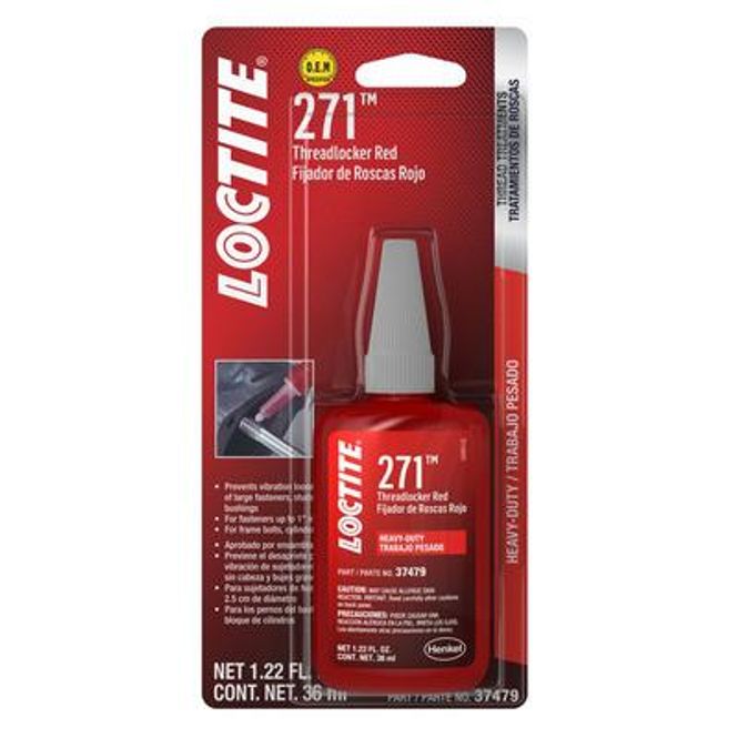 Hovedbilde GJENGELÅSING LOCTITE 271 36ml
