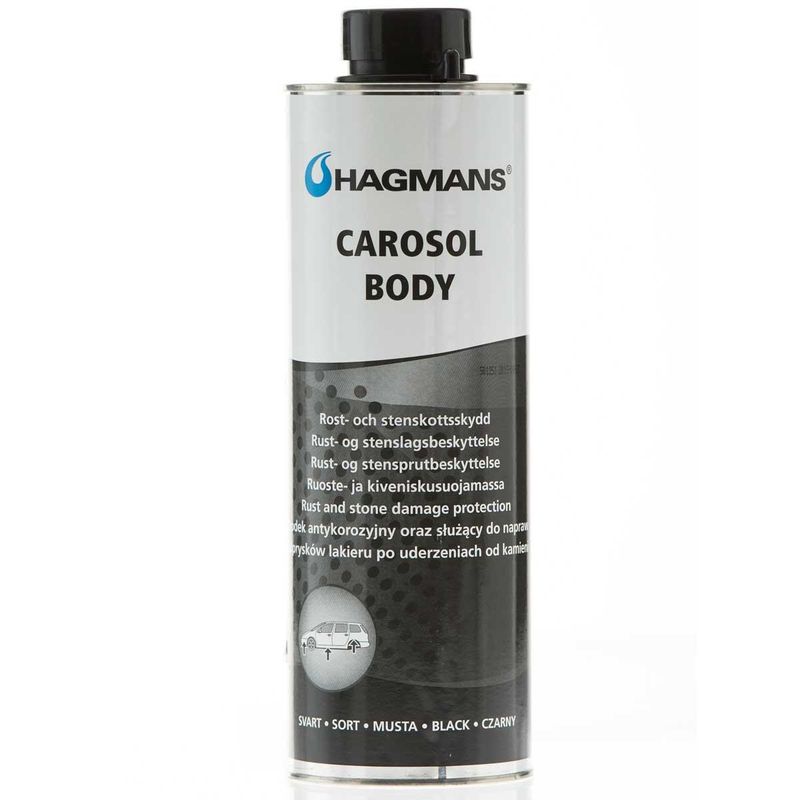 CAROSOL BODY STEINSPRUTBESKYTTELSE  SORT 1 LITER
