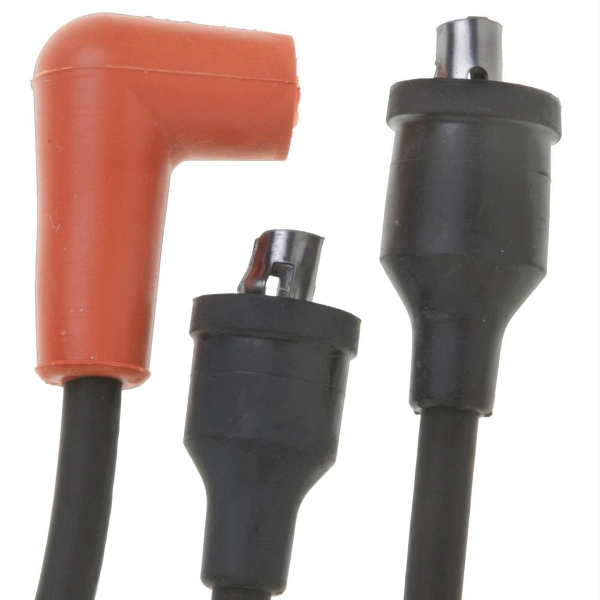 PLUGGKABEL FERDIG SETT 90° SORT FEMALE