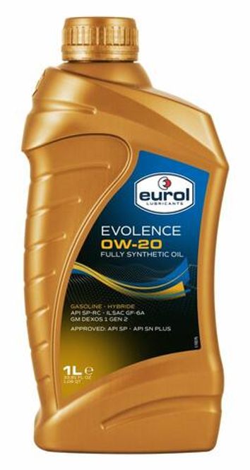 Hovedbilde EUROL EVOLENCE 0W20 DEXOS 1 LITER